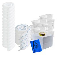 Ecospill Oil Only 4 Wheeled Bin Refill Kit - 600L