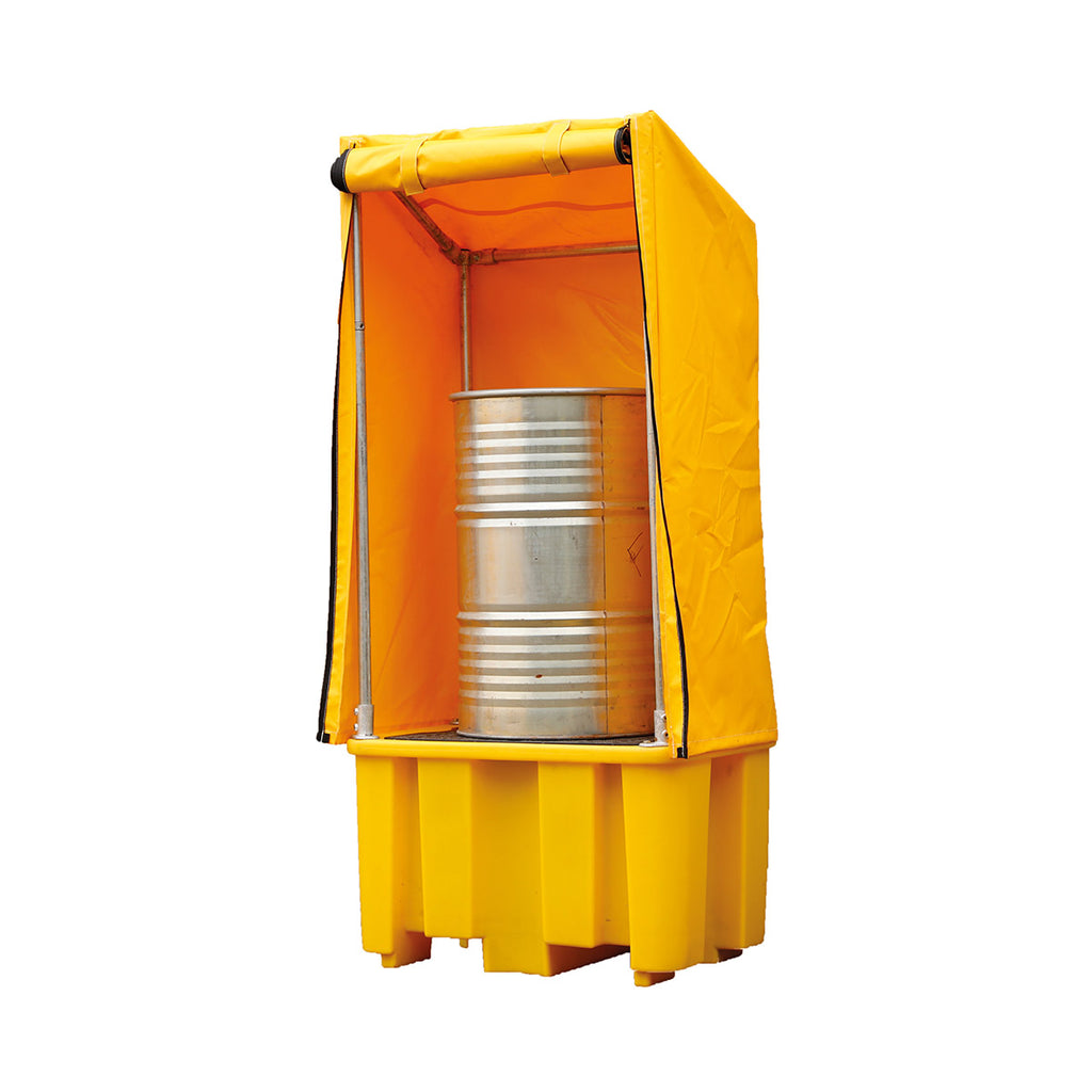 Fentex Drum Spill Pallet with Framed Cover