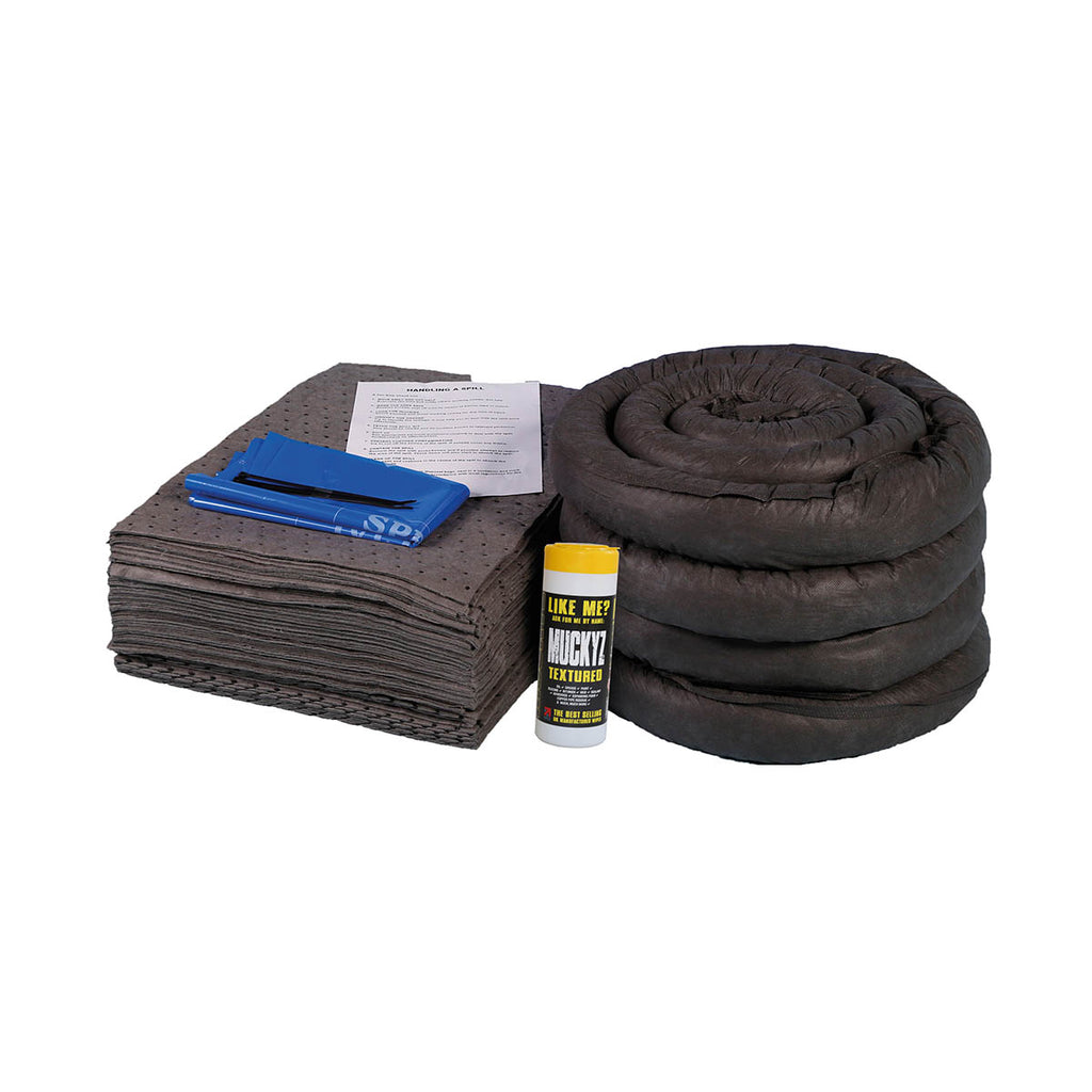 Fentex 100 Litre Refill Kit for AdBlue Spill Kit in Blue Round Bin