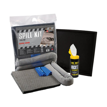 Fentex General Purpose Spill Kit with Flexi Tray