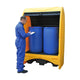 Fentex Drum Spill Pallet Hardcover with Roller Door