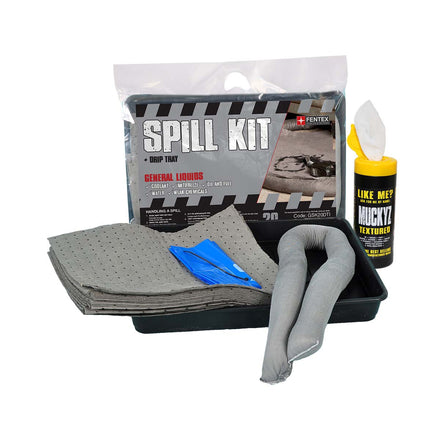 Fentex General Purpose Spill Kit with Flexi Tray