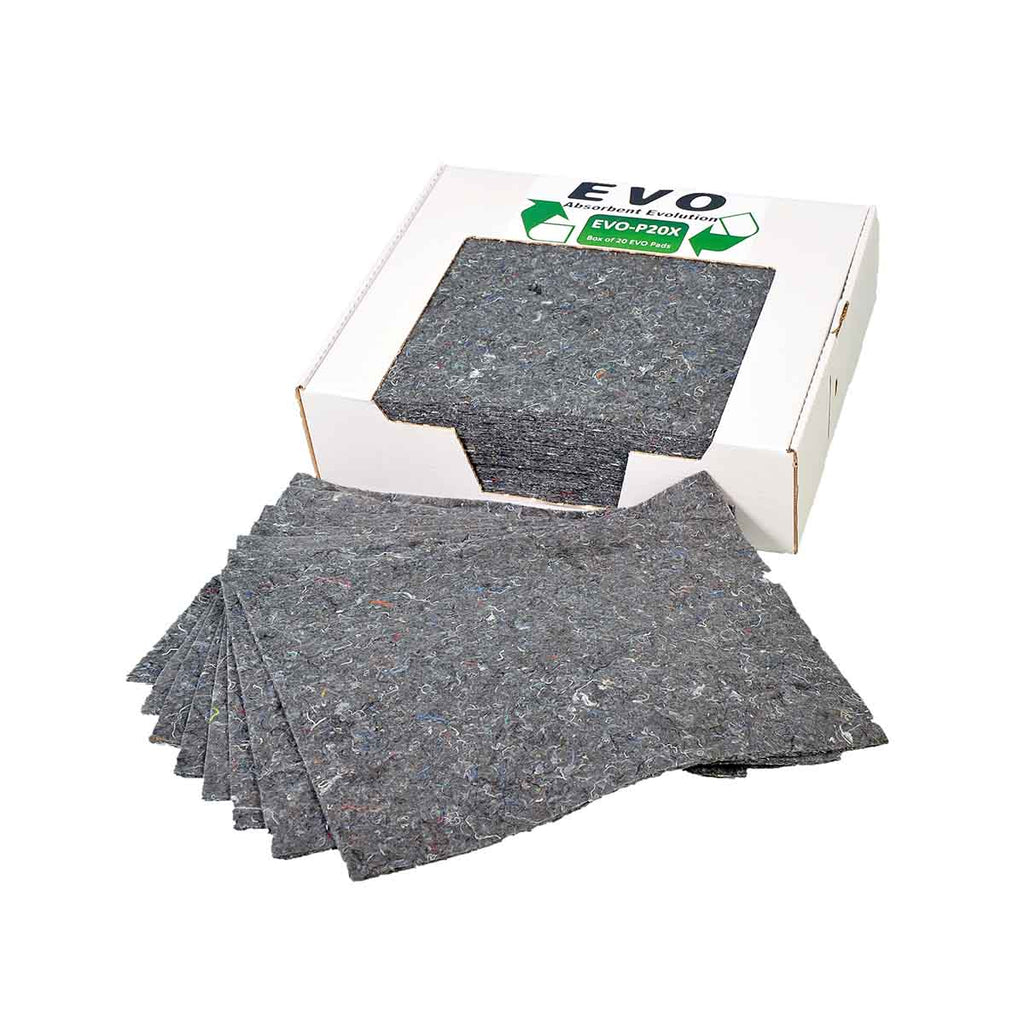Fentex Triple Weight Evo Recycled® General Purpose Absorbent Pads - Dispenser Box (Pack of 20)