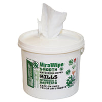 Fentex 3 Litre Tub of 225 Large ViraWipe® Smooth Wipes
