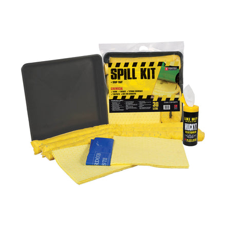 Fentex Chemical Spill Kit with Flexi Tray