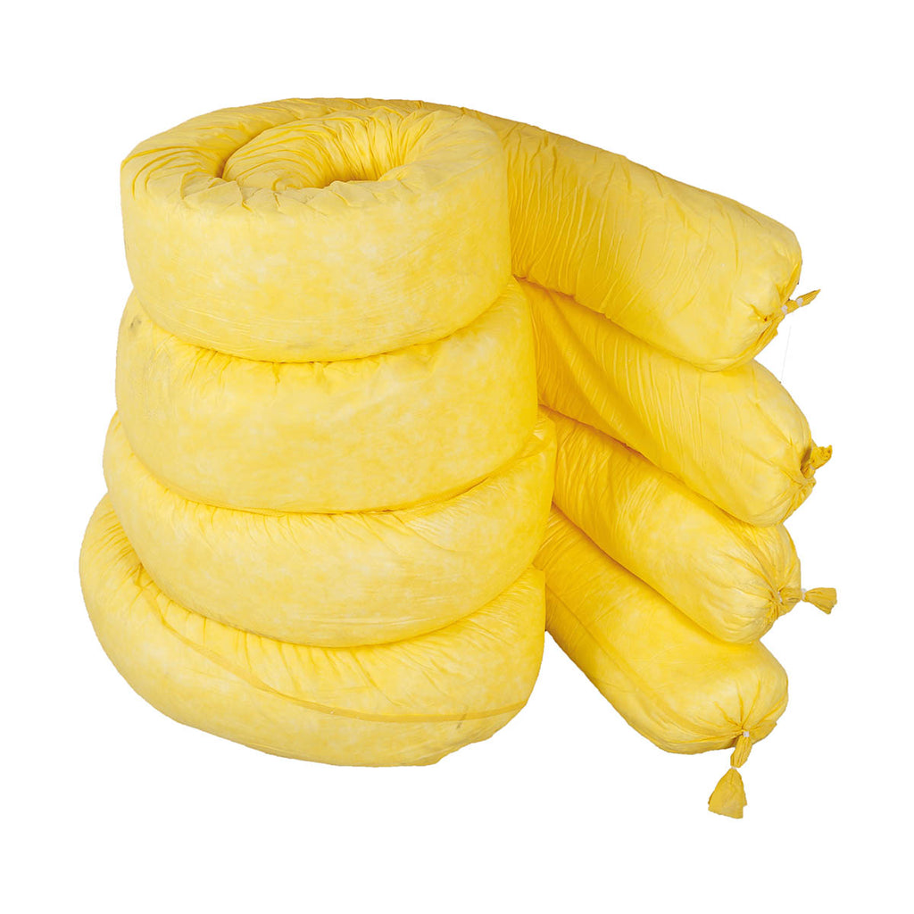 Fentex Chemical Absorbent Land Booms Plain Sock - Poly Pack (Pack of 4)