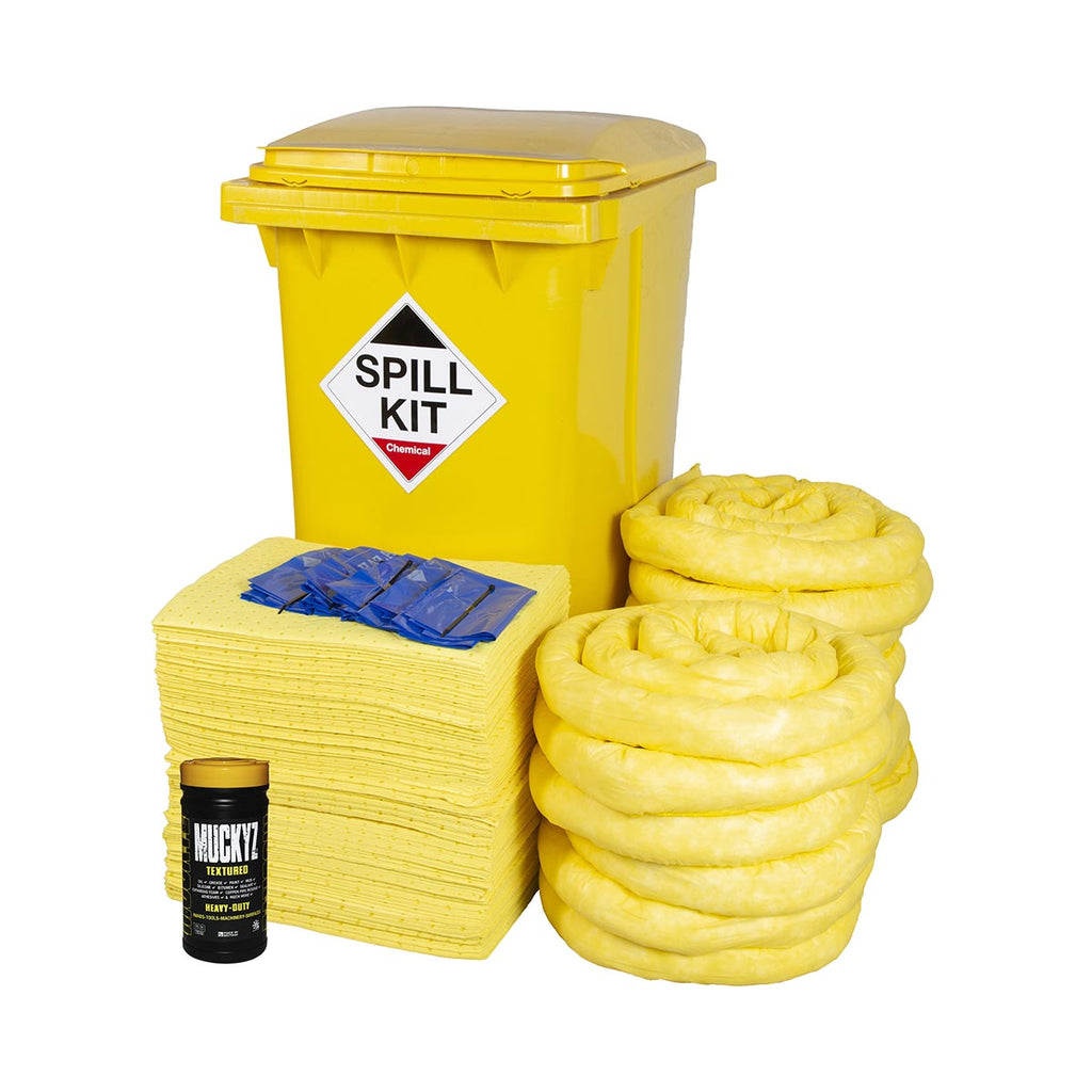 Fentex Chemical Kit - Yellow Wheelie Bin - 360L