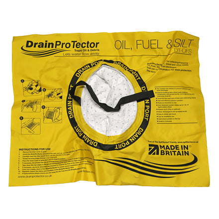 Fentex Drain ProTector for Collecting/Trapping Oil - Fuel - Silt - Sand - Gravel and Other Solids