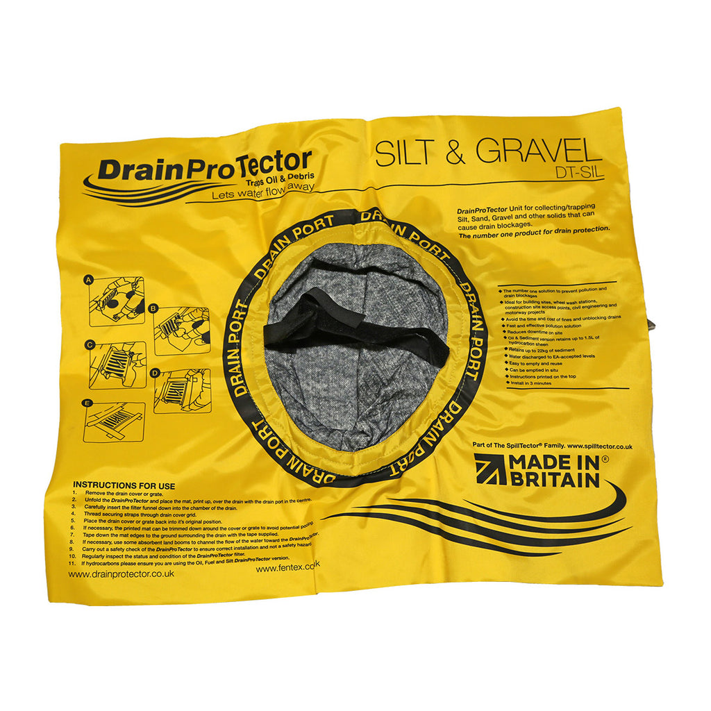 Sand Protector Fentex Drain ProTector for collecting/trapping Silt, Sand, Gravel and ...