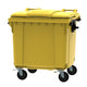 Fentex Empty 4 Wheeled Bin (Yellow)