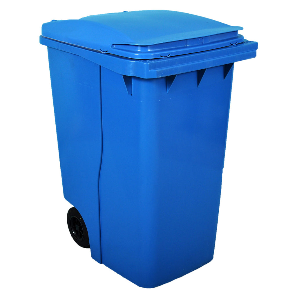 Fentex Empty 360 Litre Wheelie Bin: Blue