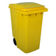 Fentex Empty 360 Litre Wheelie Bin: Yellow