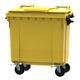 Fentex Empty 770L 4 Wheeled Bin (Yellow)