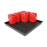 Fentex Evo Recycled 16 X 25l Drum Tray With Container Stand Pack Of 16