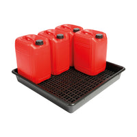 Fentex Evo Recycled 5 X 25l Drum Tray With Container Stand Pack Of 5