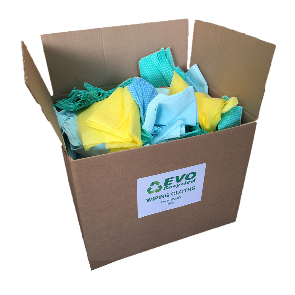 Fentex Evo Recycled® General Purpose Non-Woven Wiper Seconds (Mixed Colour)