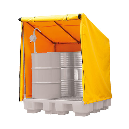 Fentex Framed Cover for Spillpallet for 205L Drums (Yellow)