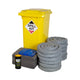 Fentex General Purpose Kit - Yellow Wheelie Bin - 240L