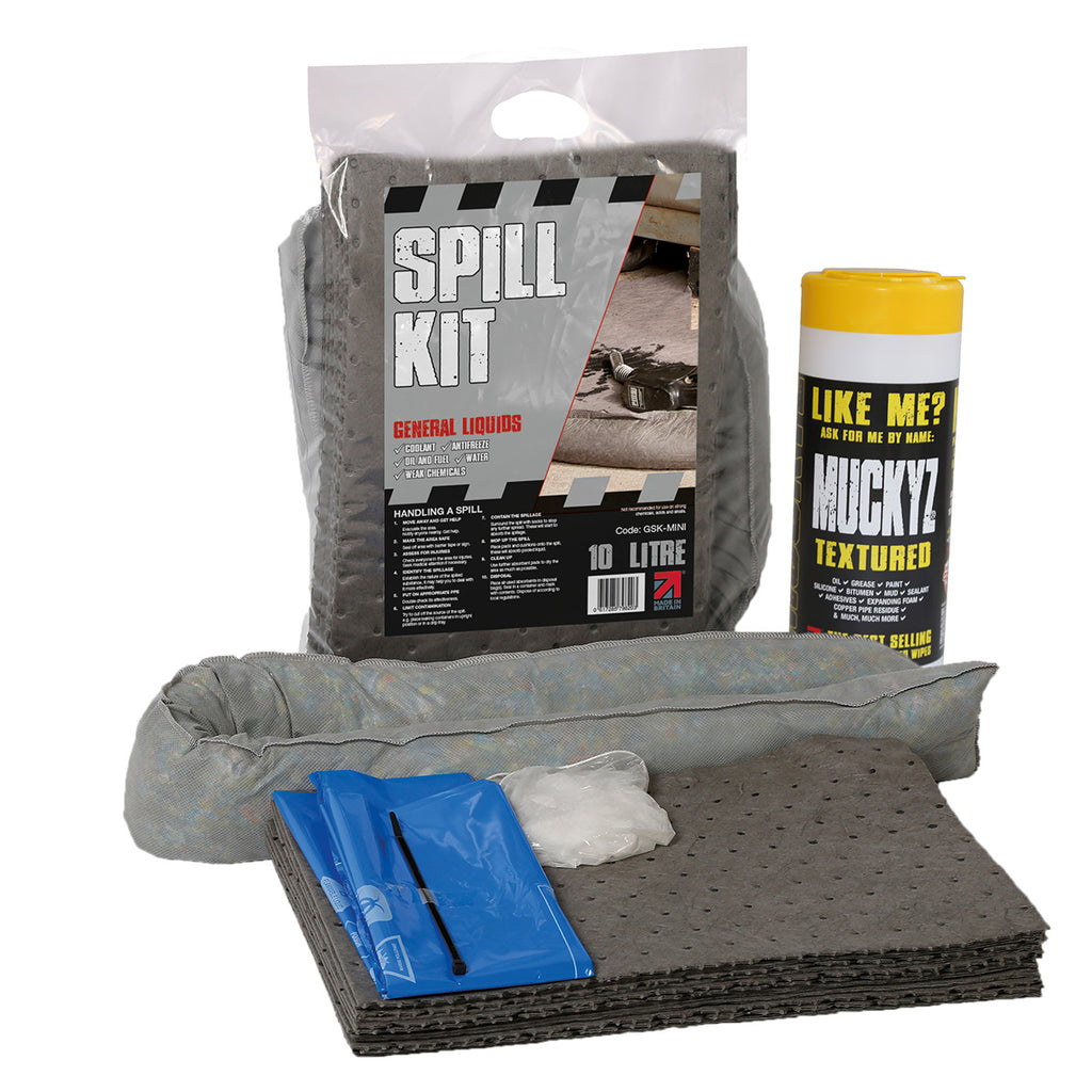 Fentex General Purpose Spill Kit in Sealed Break Pack - 10L
