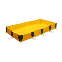 Fentex InstaBund® Fuel and Chemical Spill Containment with Corner and Central Supports (100x200x25cm)