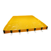 Fentex InstaBund® Fuel and Chemical Spill Containment with Corner and Central Supports (450x200x25cm)