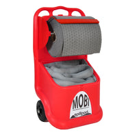 Fentex Mobi 2 Mobile General Purpose Spill Station c/w 15 Absorbent Socks and 1 Absorbent Roll