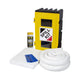 Fentex Oil and Fuel Spill Kit in Wall Cabinet- Yellow - 50L