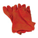 Fentex Red PVC Gloves Designed for Spill Containment