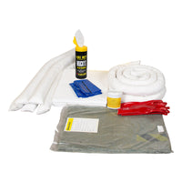 Fentex Refill Kit for Oil and Fuel Spill Kit for Vehicles and Lorries Hinged Door Box 80L