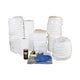 Fentex Refill Kit for Oil and Fuel Spill Kit in 4 Wheeled Bin