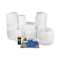 Fentex Refill Kit for Oil and Fuel Spill Kit in 4 Wheeled Bin