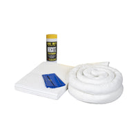 Fentex Refill Kit for Oil and Fuel Spill Kit in Wall Cabinet- Yellow - 50L