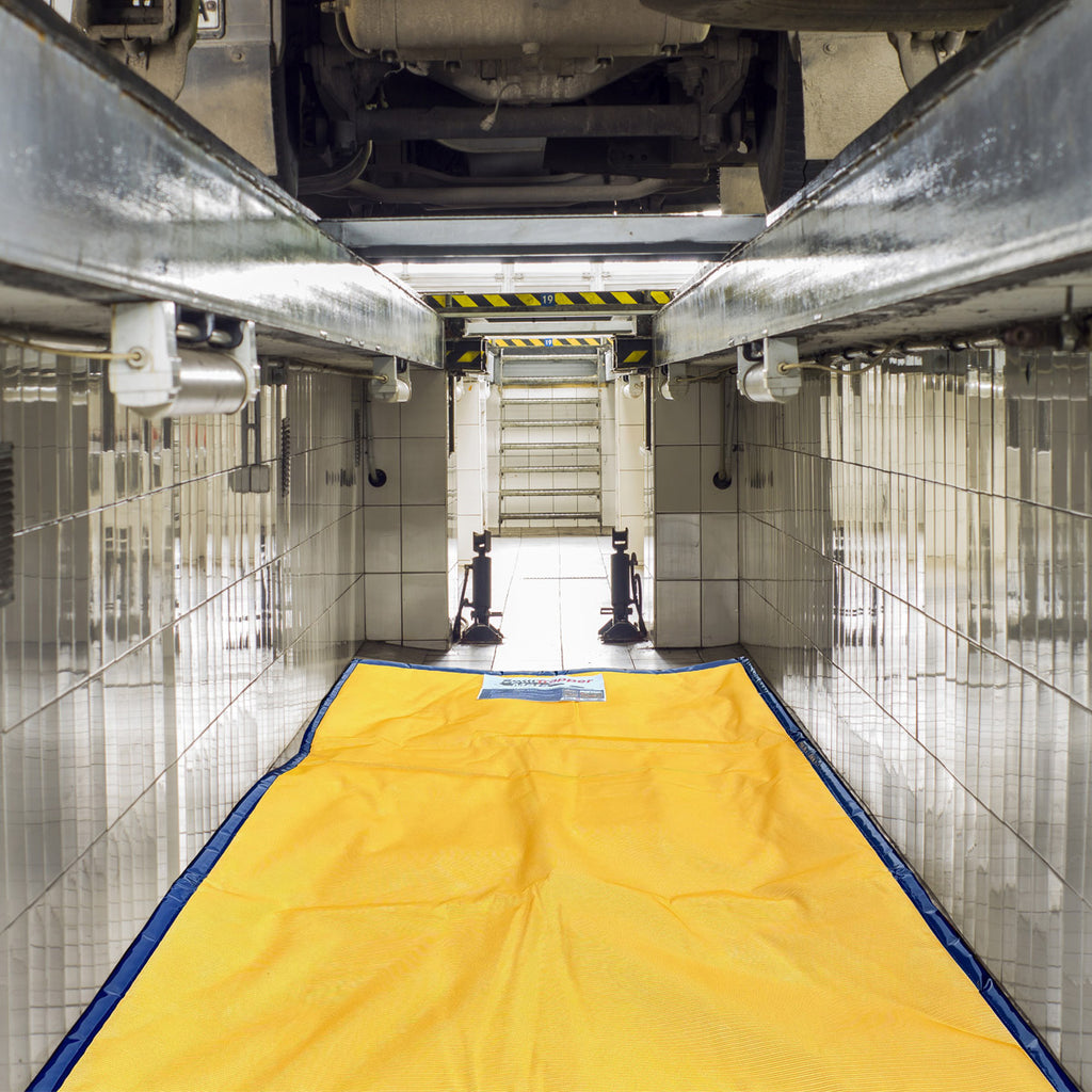 Fentex SpillTrapper® Oil Mat for Maintenace and Inspection Pits