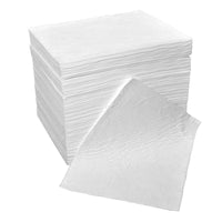 Fentex Triple Weight Premium Hydraulic Oil and Fuel Absorbent Pads - Poly Pack (Pack of 100)