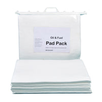 Fentex Triple Weight Premium Hydraulic Oil and Fuel Absorbent Pads - Heat Sealed Bag (Pack of 20)