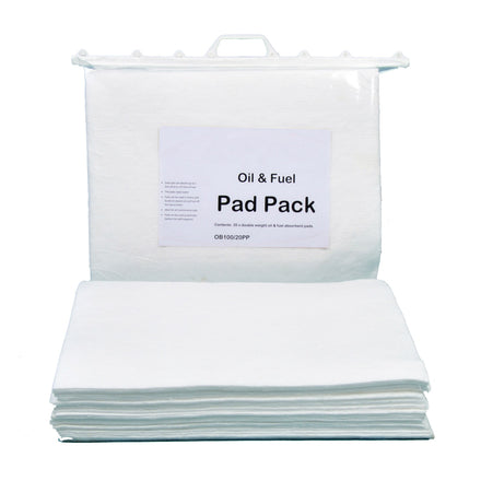 Fentex Triple Weight Premium Hydraulic Oil and Fuel Absorbent Pads