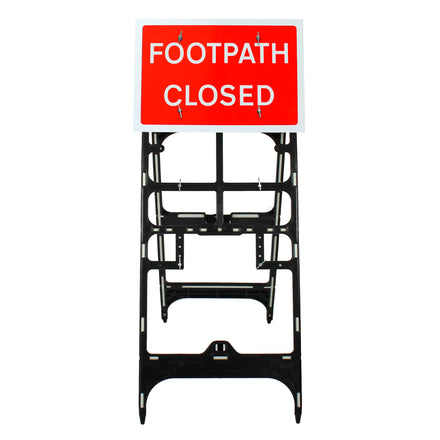 Footpath Closed' Sign | Quick Fit (face only) | 600x450mm