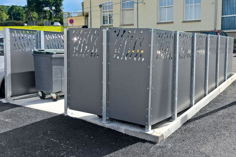 Wheelie Bin Shelter For 2 Bins From Procity