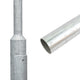 Wide Base Posts Galvanised Sign Posts 76mm Shaft in Various Lengths - S275 Grade Steel