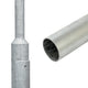 Wide Base Posts Galvanised Sign Posts 89mm Shaft - 6m Length - S275 Grade Steel