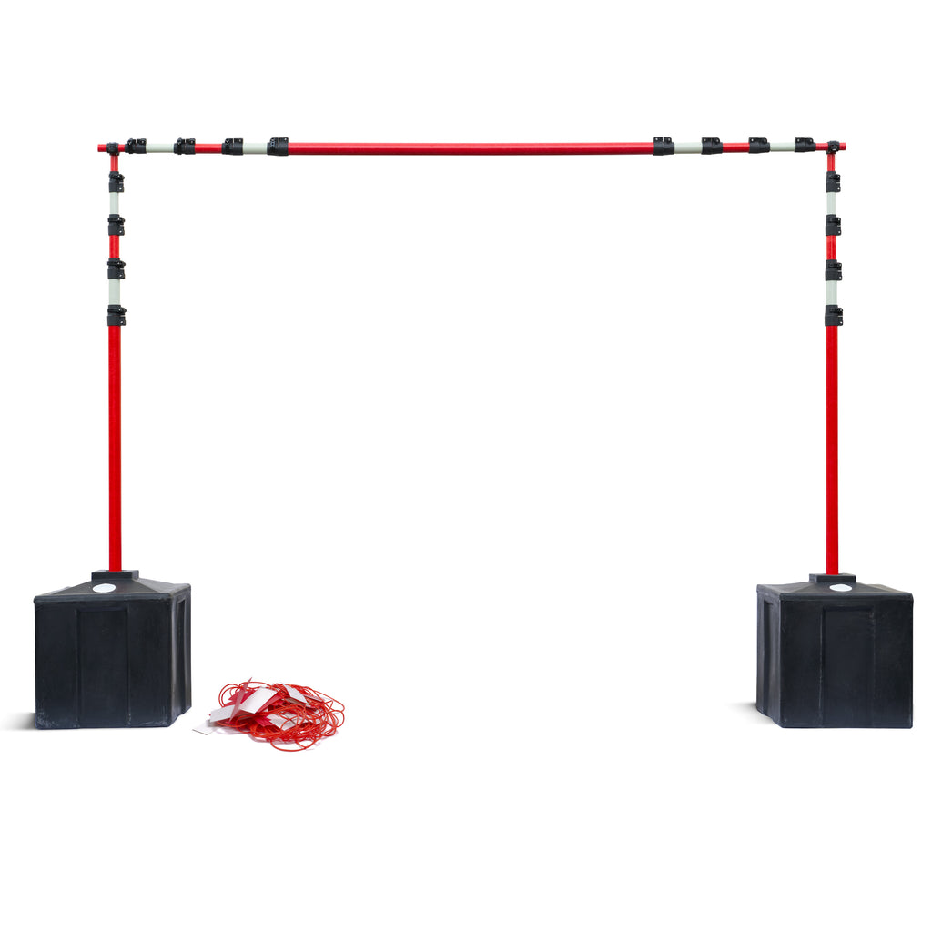 GS6 Telescopic Goalpost Height Restriction Cables Warning Kit