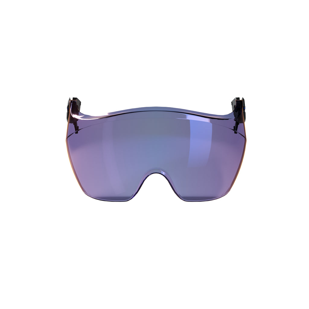 Hellberg Sector Safety Helmet Short Visor | Smoke Blue Mirror | 11845-001