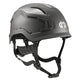Hellberg Sector Safety Helmet (by Snickers) Micro Peak Wheel Ratchet Non-Vented | Grey | 32410-001