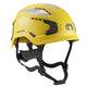 Hellberg Sector Safety Helmet (by Snickers) Micro Peak Wheel Ratchet Vented | Yellow | 32501-001
