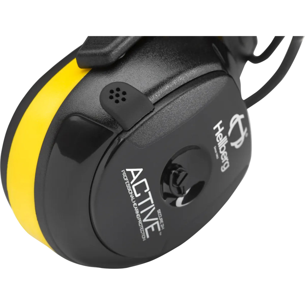 Hellberg Active Headband Style Active Listening Ear Defenders - SNR 30 | 47002-001 (by Snickers)