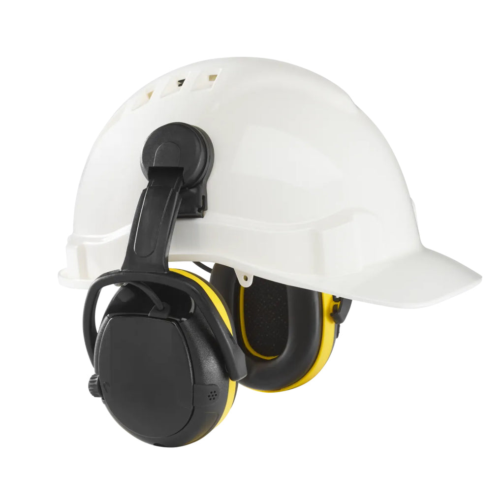 Hellberg Active Helmet Mounted Active Listening Ear Defenders - SNR 29 | 47102-001 (by Snickers)