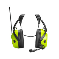 Hellberg Local 2 Helmet Mounted Group Comms & Multipoint Bluetooth Ear Defenders - SNR 30 | Level Dependant Active Listening & Radio (by Snickers)