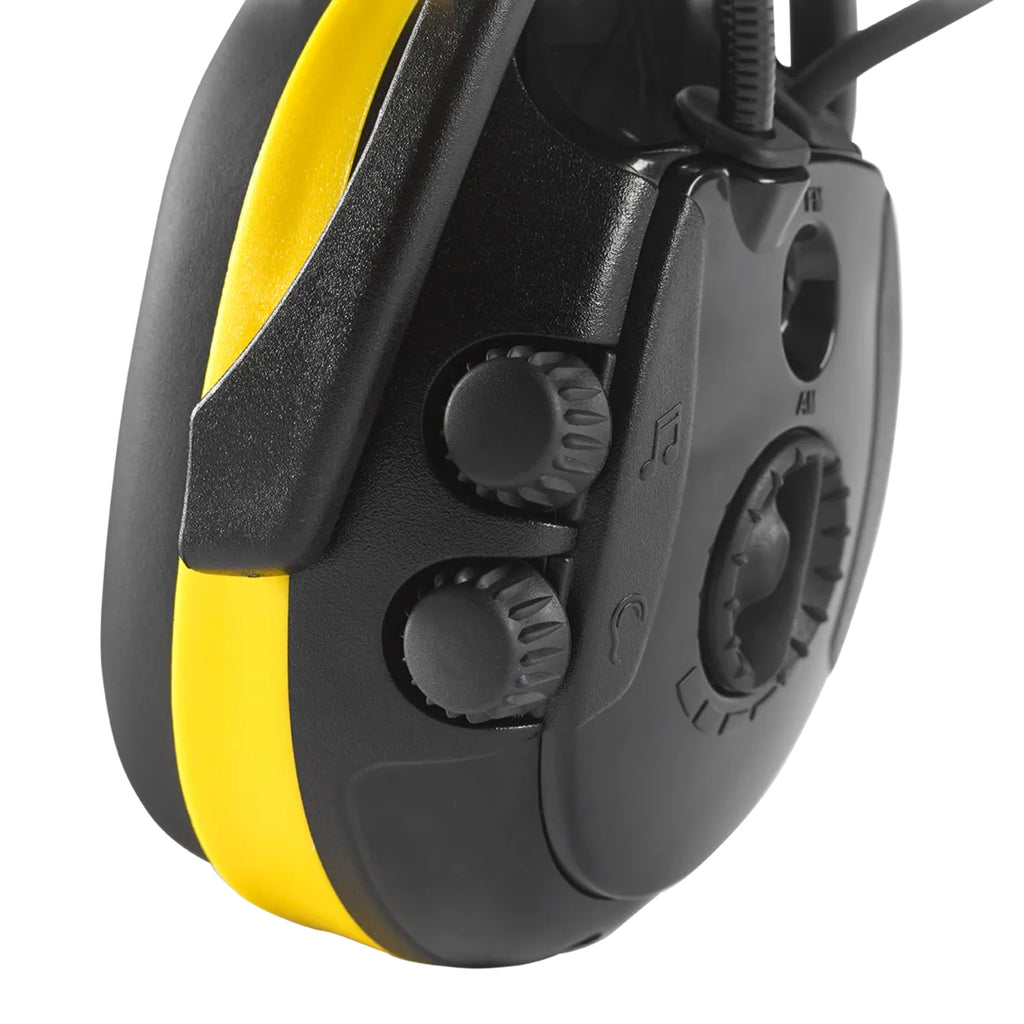 Hellberg React Headband Style Comms & Radio Active Listening Ear Defenders - SNR 30 | 46002-001 (by Snickers)