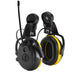 Hellberg React Helmet Mounted Comms & Radio Active Listening Ear Defenders - SNR 29 | 46102-001 (by Snickers)