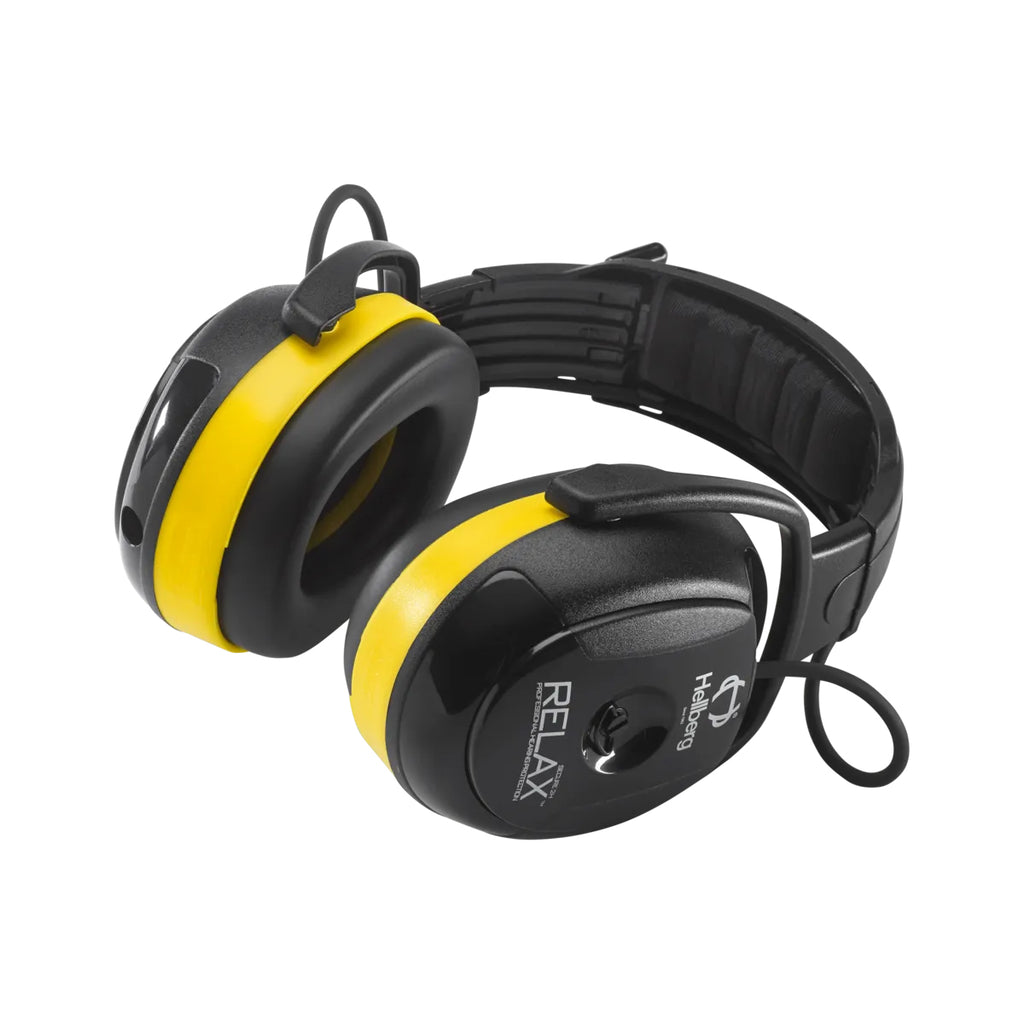 Hellberg Relax Headband Style Radio Ear Defenders - SNR 30 | 45002-001 (by Snickers)